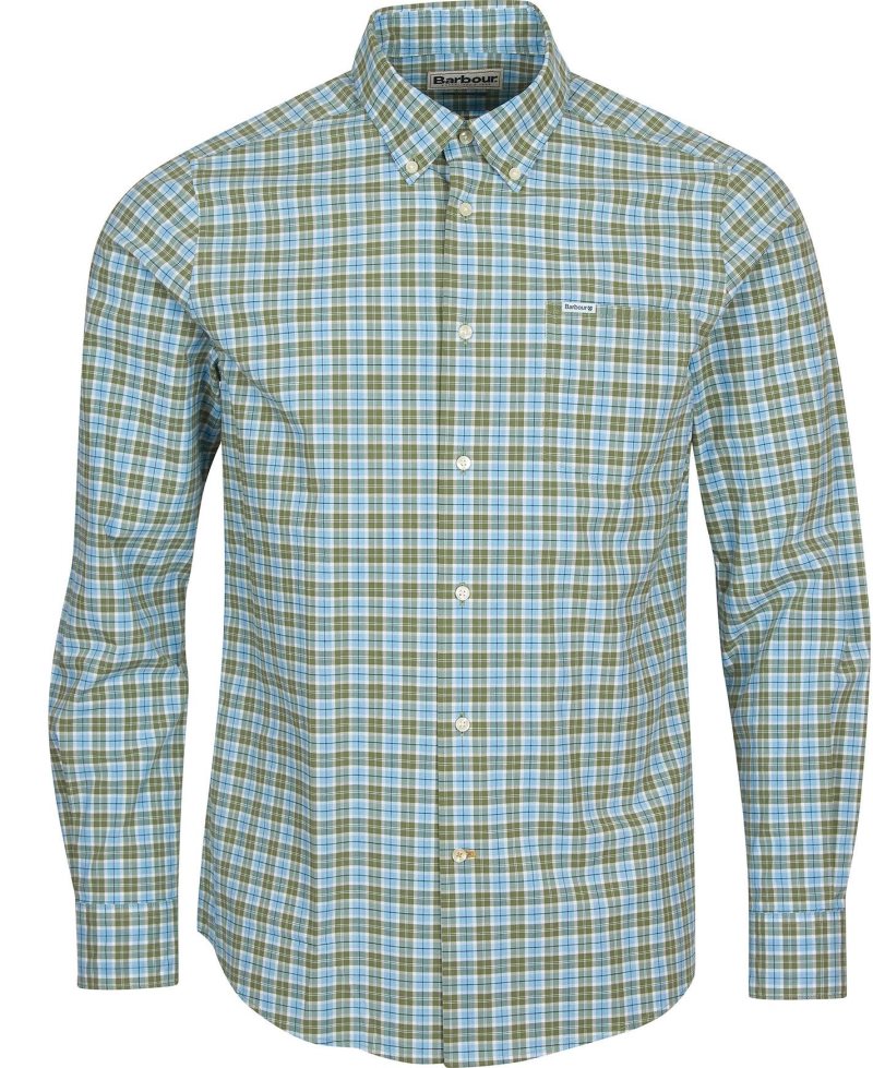 Barbour Lomond Tailored Shirt Stone | KYR869245