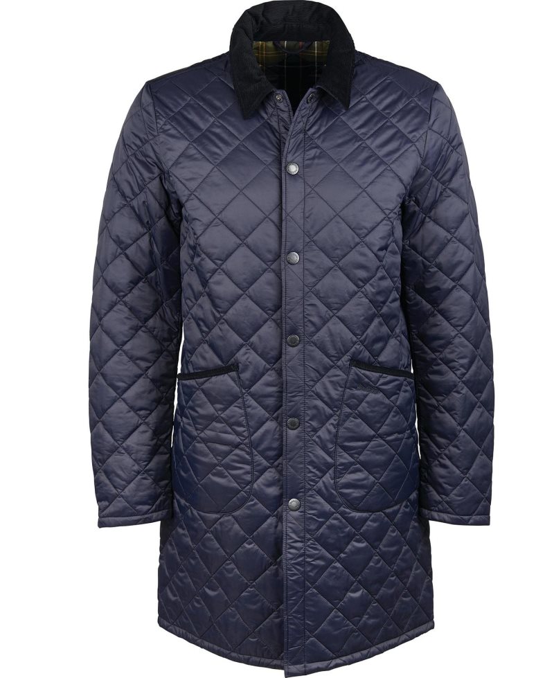 Barbour Long Liddesdale Quilted Jacket Olive | LWZ306512