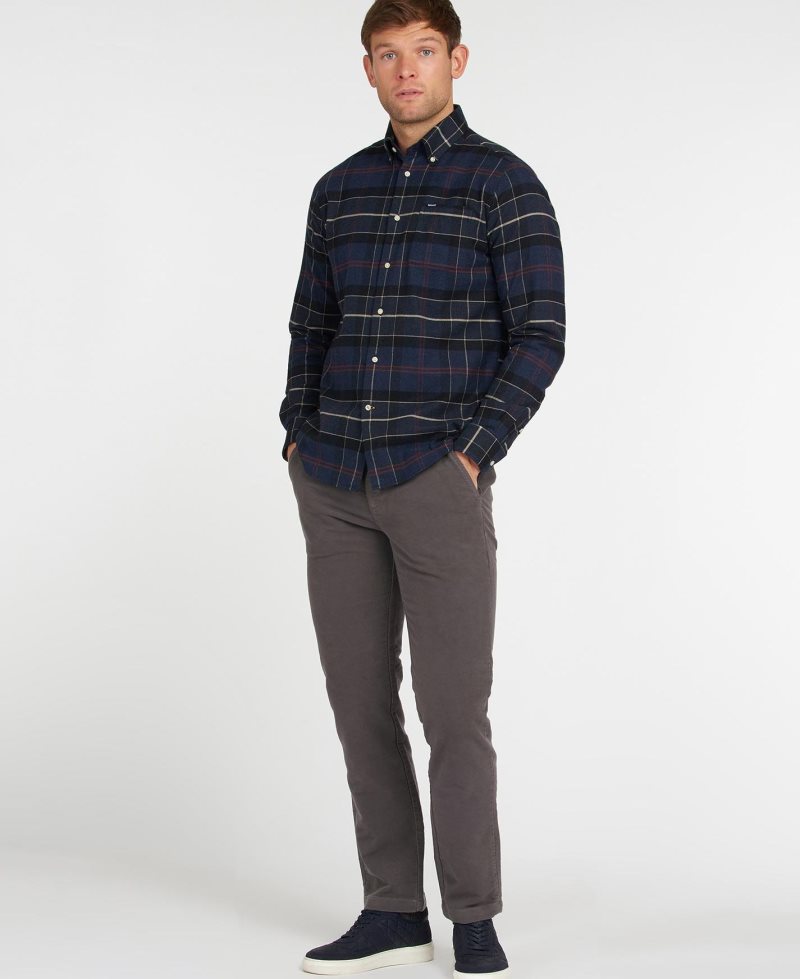 Barbour Lutsleigh Shirt Merlot | NMU974623