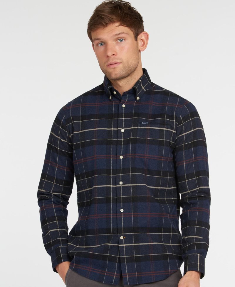 Barbour Lutsleigh Shirt Merlot | NMU974623