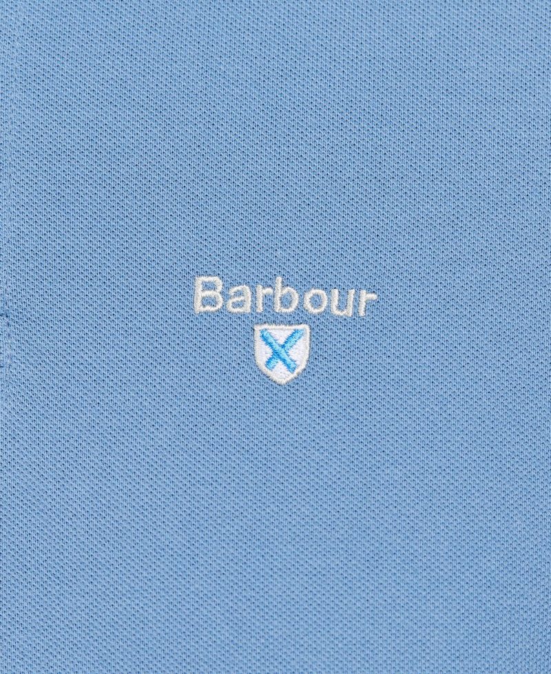 Barbour Lynton Polo Shirt Force Blue | RGD809751