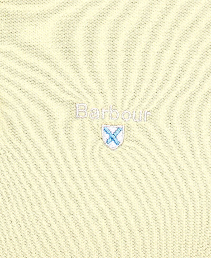 Barbour Lynton Polo Shirt Force Blue | SEX704561