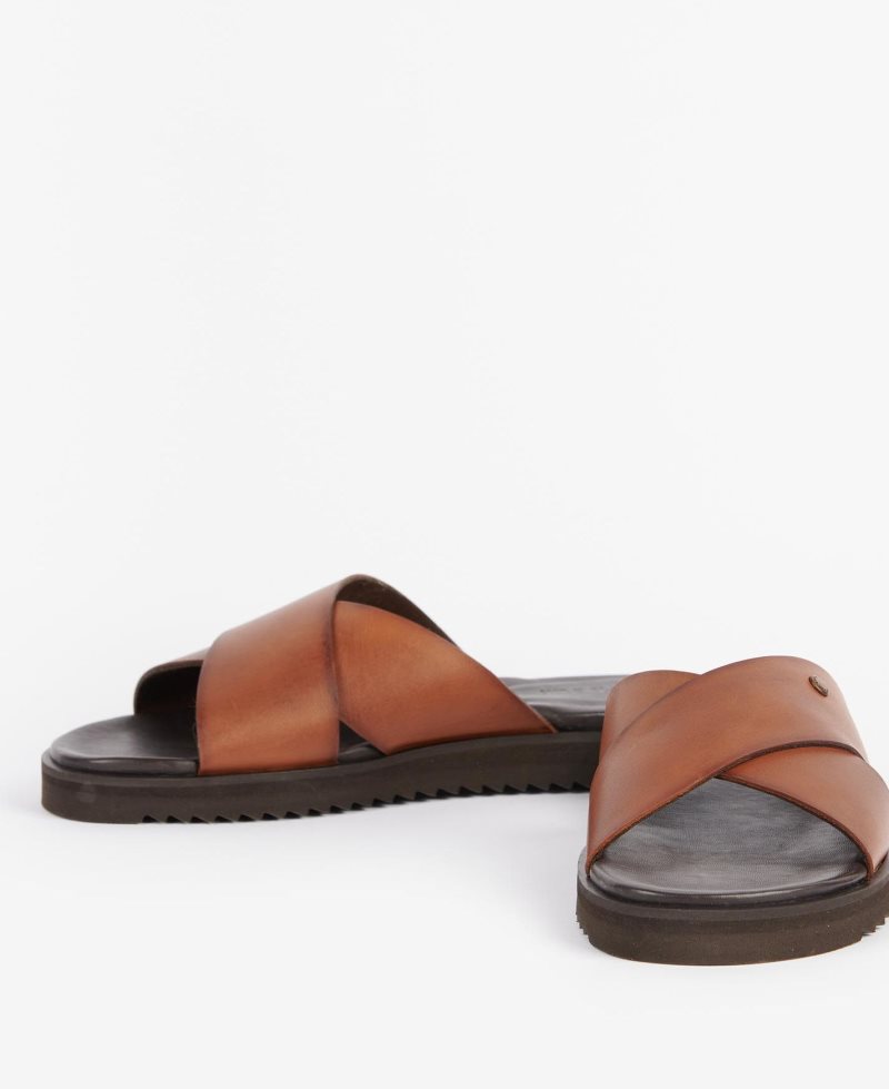 Barbour Marco Sandals Black | KRJ537289