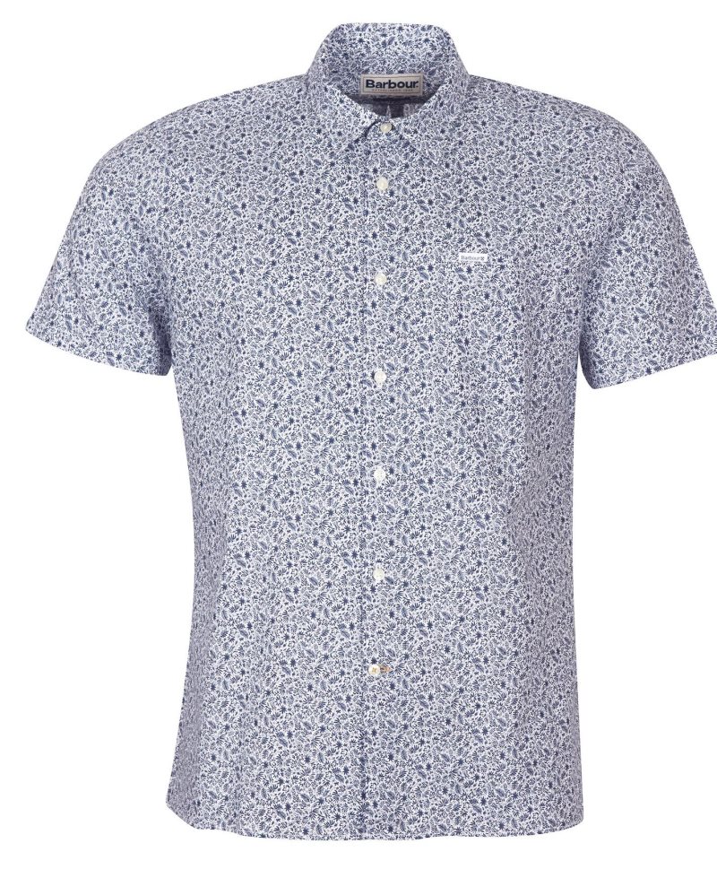 Barbour Melbury Short Sleeve Summer Shirt Olive | EOT158672