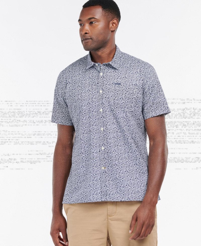 Barbour Melbury Short Sleeve Summer Shirt Olive | EOT158672