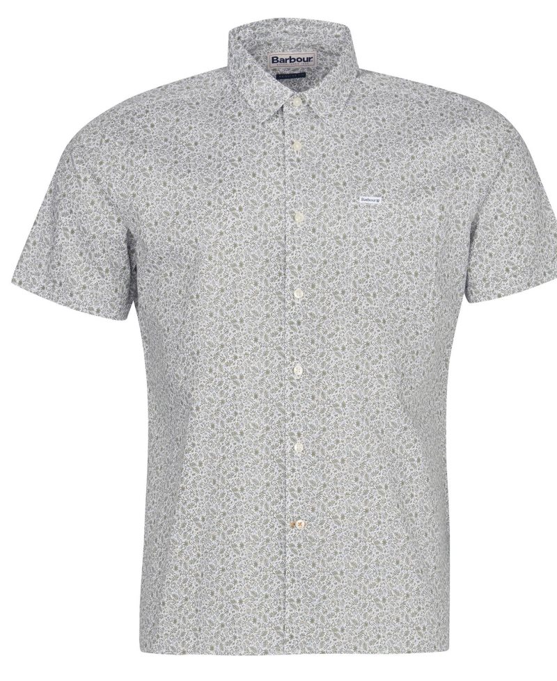 Barbour Melbury Short Sleeve Summer Shirt Olive | HVY061732