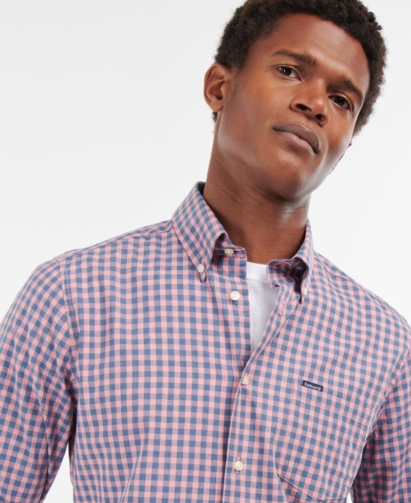 Barbour Merryton Tailored Shirt Mint | JTI190374