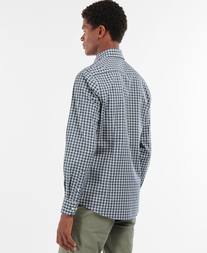 Barbour Merryton Tailored Shirt Mint | NHK237850