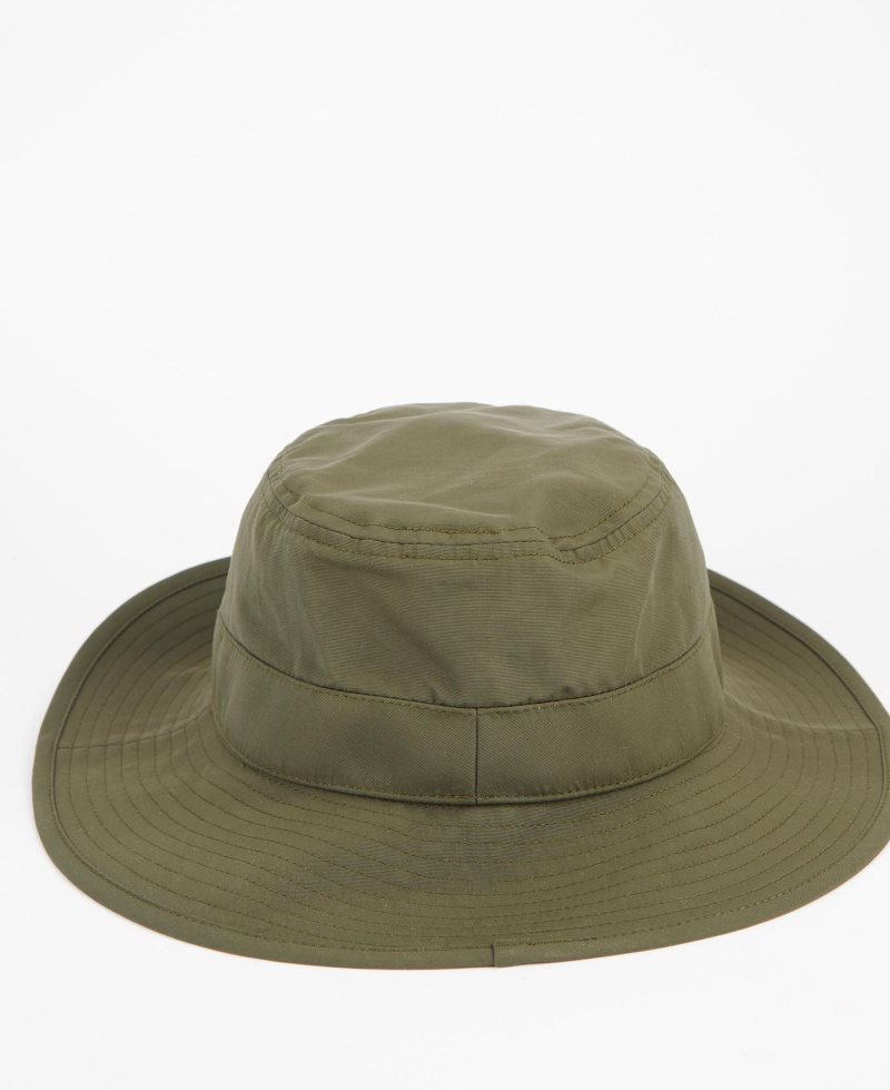 Barbour Milton Sports Hat Olive | AEO702485