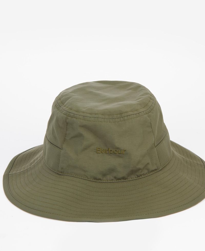 Barbour Milton Sports Hat Olive | AEO702485