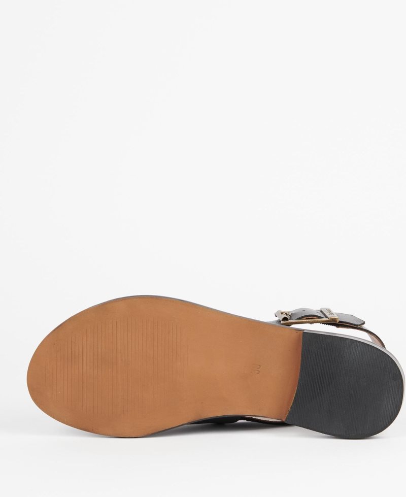 Barbour Moreda Sandals Tan | QHM370829