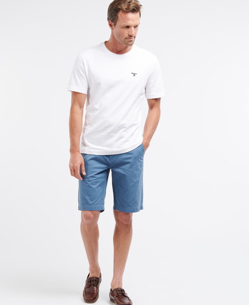 Barbour Neuston Twill Shorts Force Blue | MZL430276