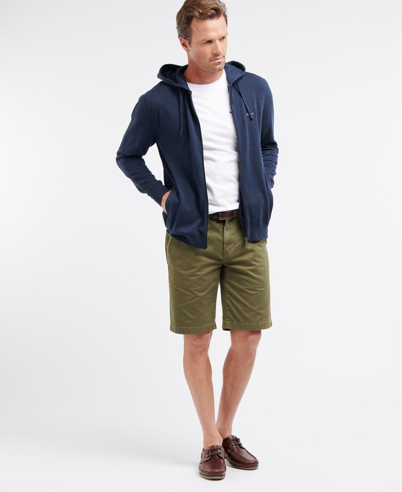 Barbour Neuston Twill Shorts Force Blue | WHT756910