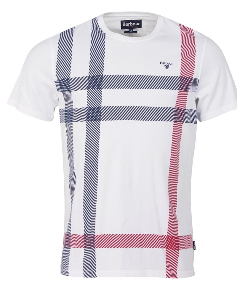 Barbour Norman T-Shirt White | OTG184972