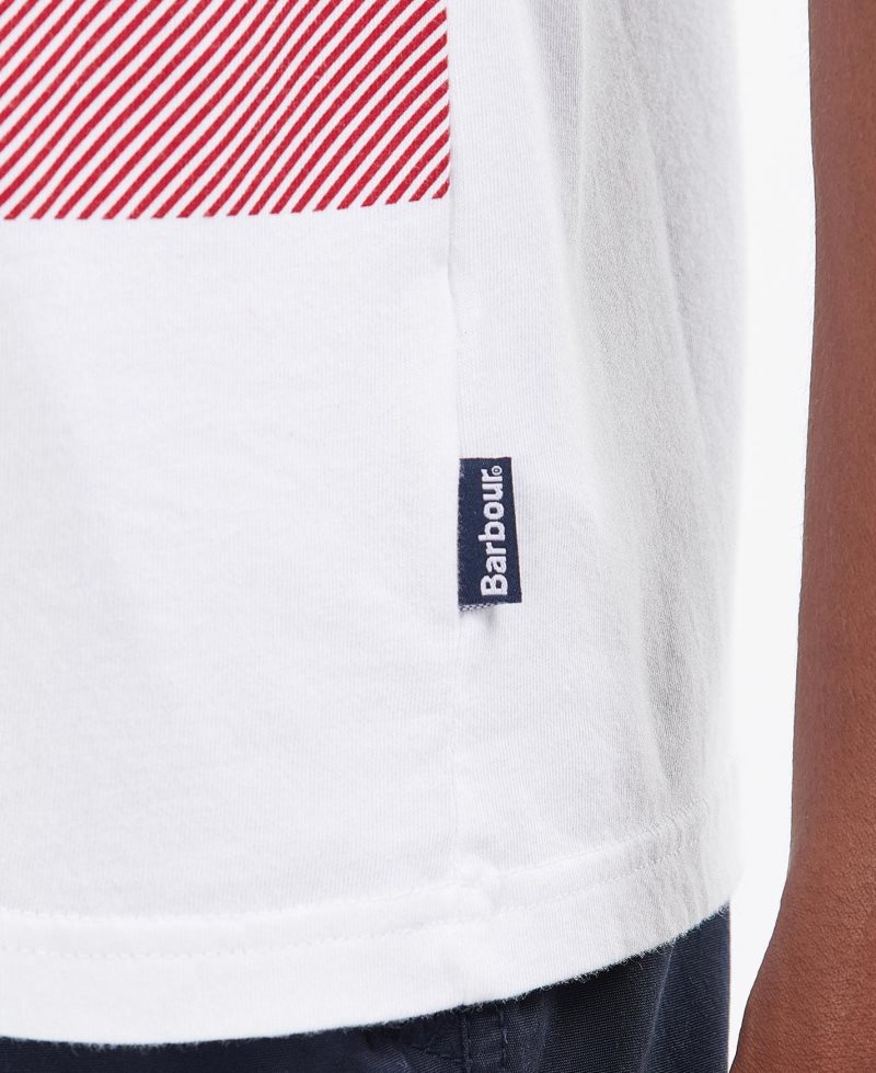 Barbour Norman T-Shirt White | OTG184972