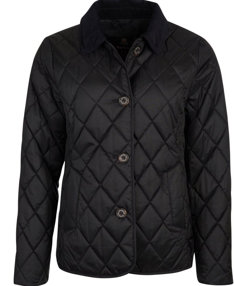 Barbour Omberlsey Quilted Jacket Black | RTZ374689