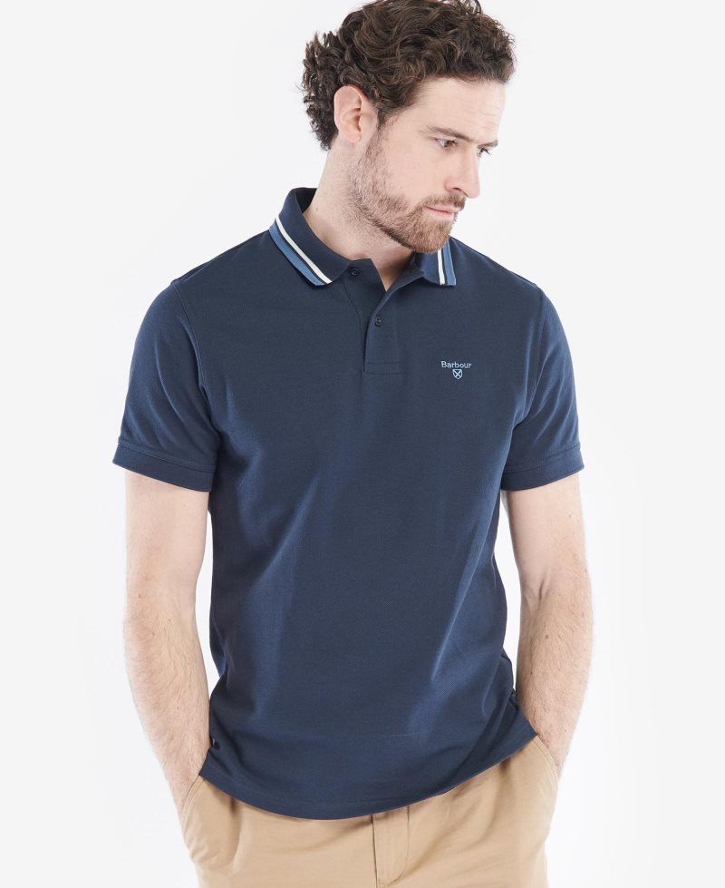 Barbour Otterburn Polo Shirt Whiite | QOS271490