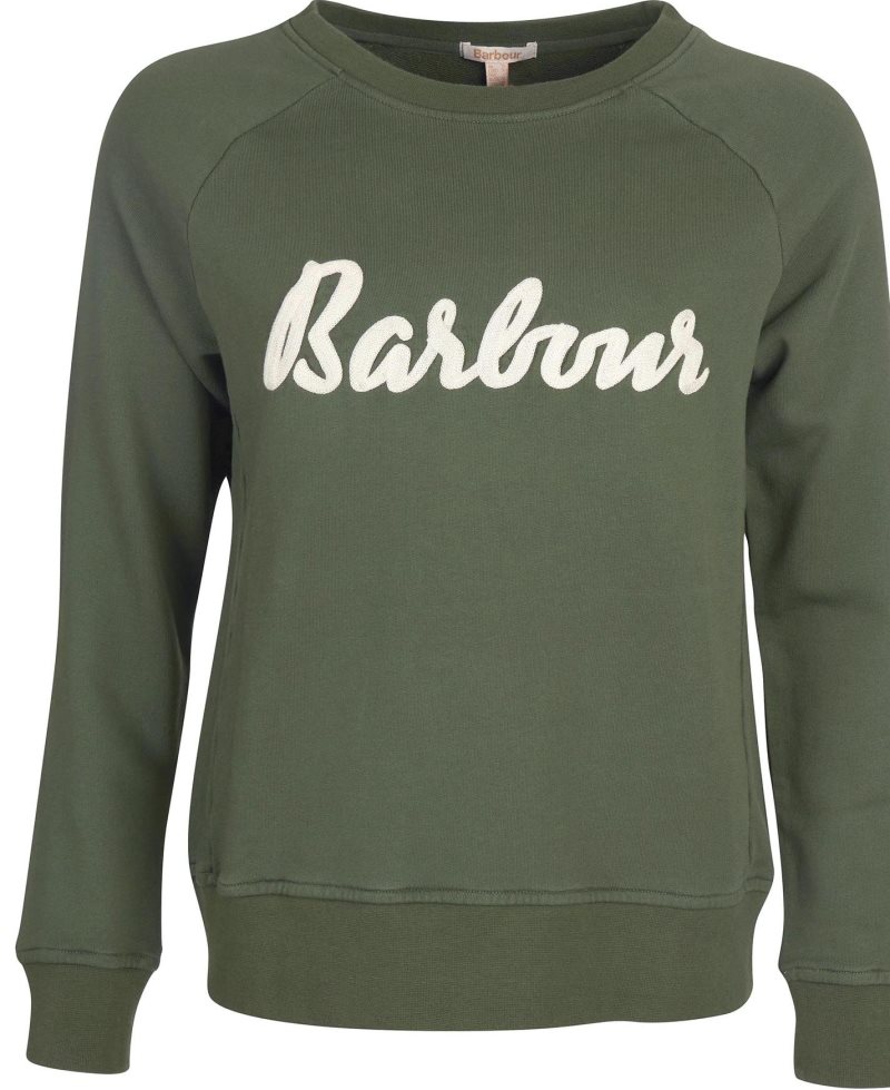 Barbour Otterburn Sweatshirt Oatmeal | KAN578963