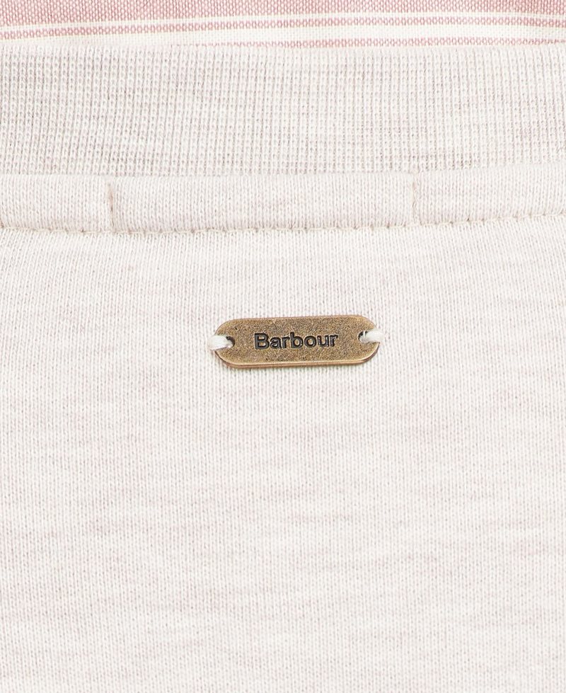 Barbour Otterburn Sweatshirt Oatmeal | WFH632890