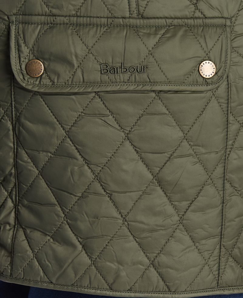 Barbour Otterburn Vest (Plus Size) Black | JBF098764