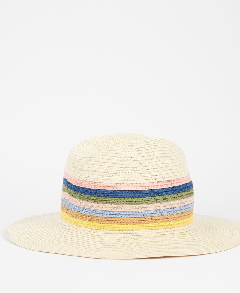 Barbour Penfor Rainbow Fedora Natural Rainbow | IFY057863