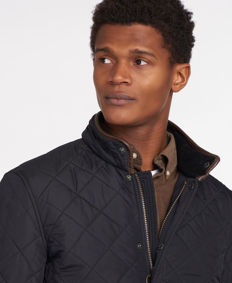 Barbour Powell Quilted Jacket Sage | CLP463829