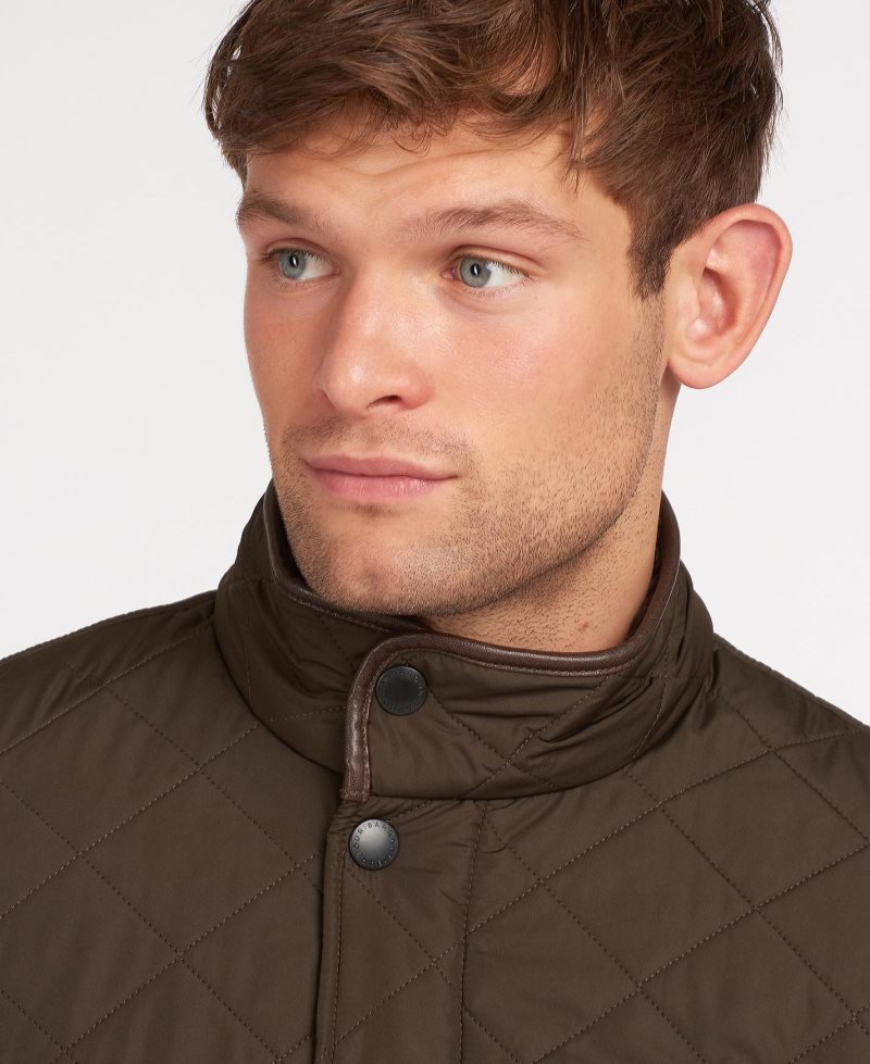 Barbour Powell Quilted Jacket Sage | EML328649