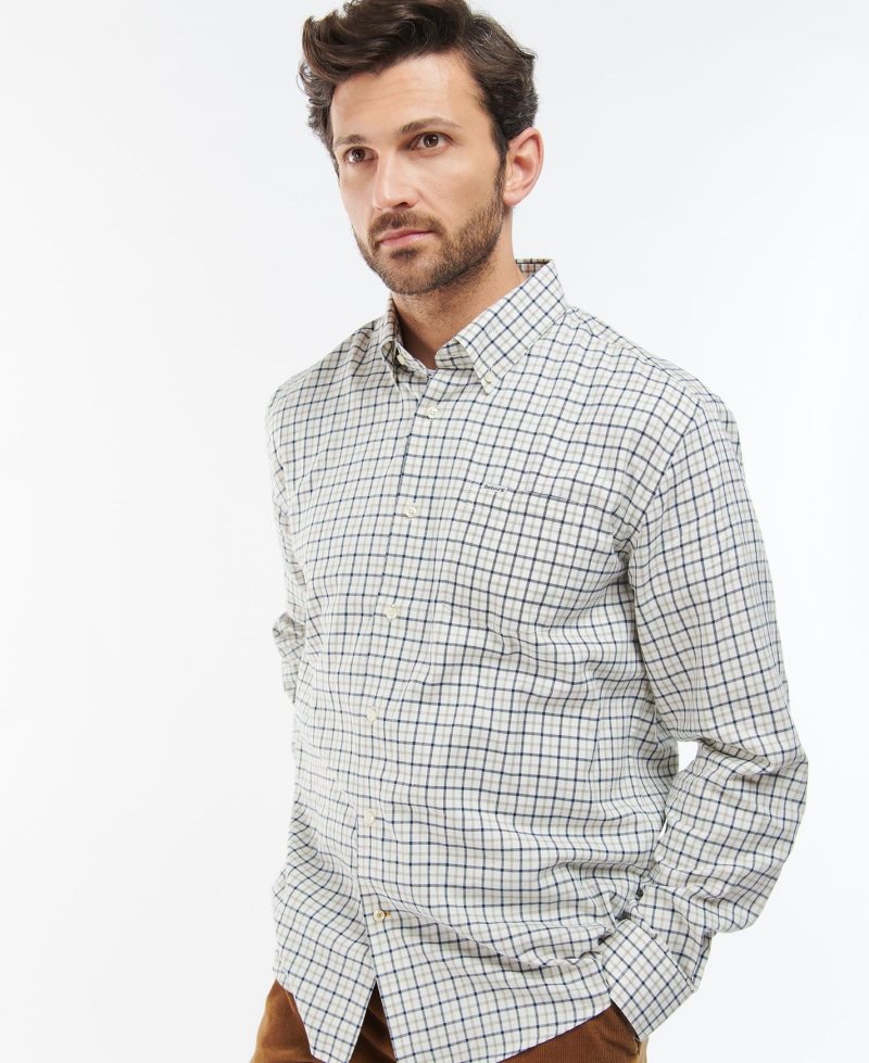 Barbour Preston Regular Shirt Navy | GJV362071