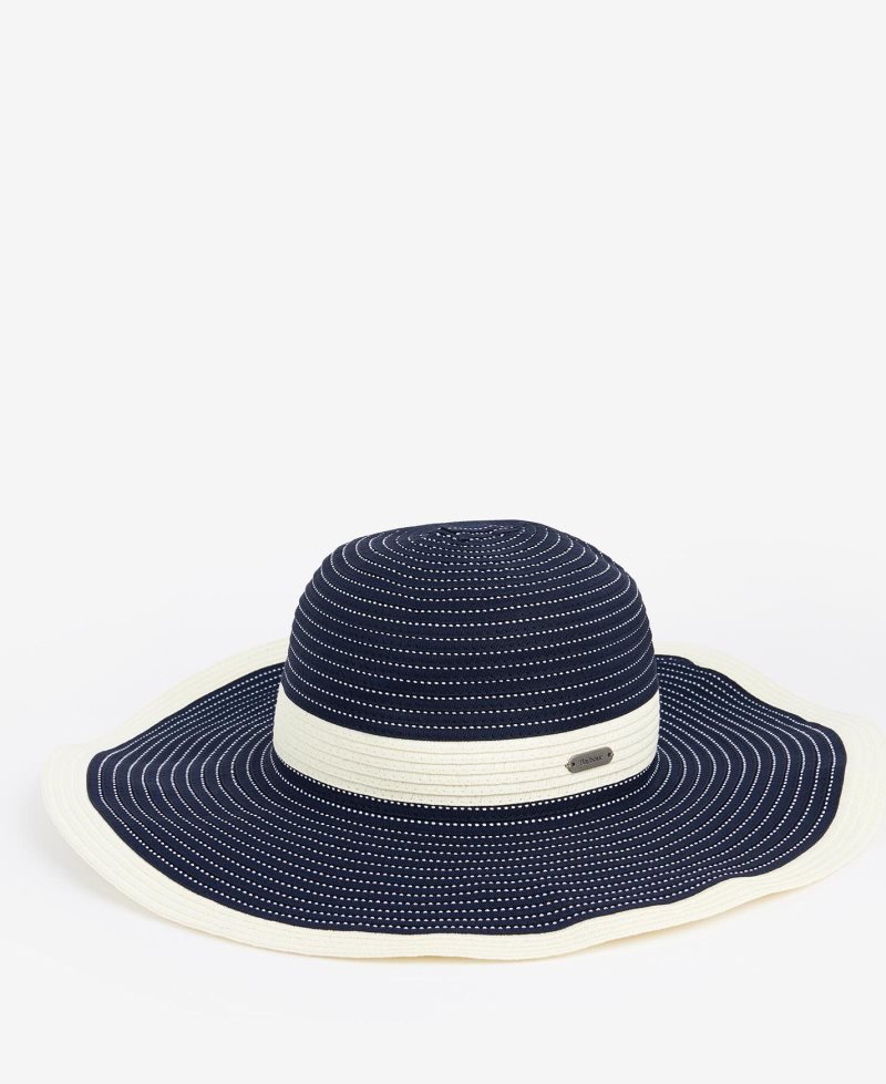 Barbour Reef Packable Sun Hat Navy | JYX201869