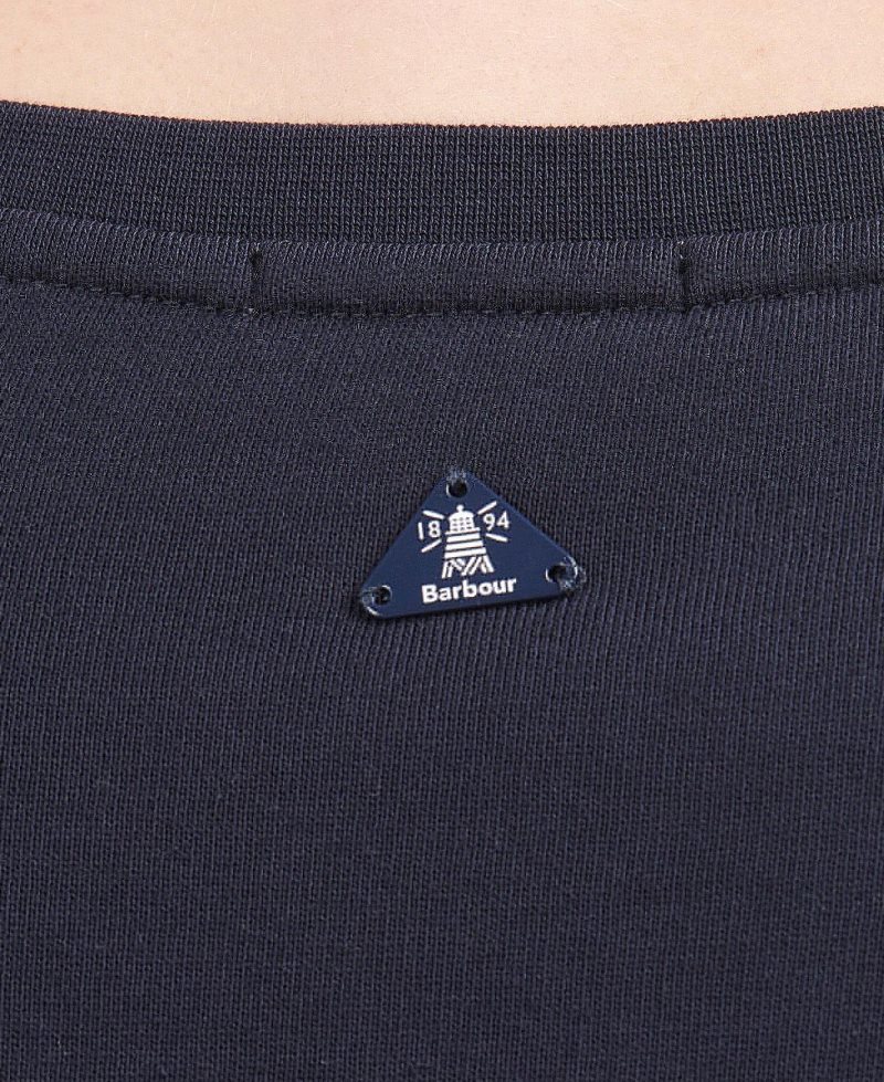 Barbour Rockcliffe Sweatshirt Navy | YSG196753