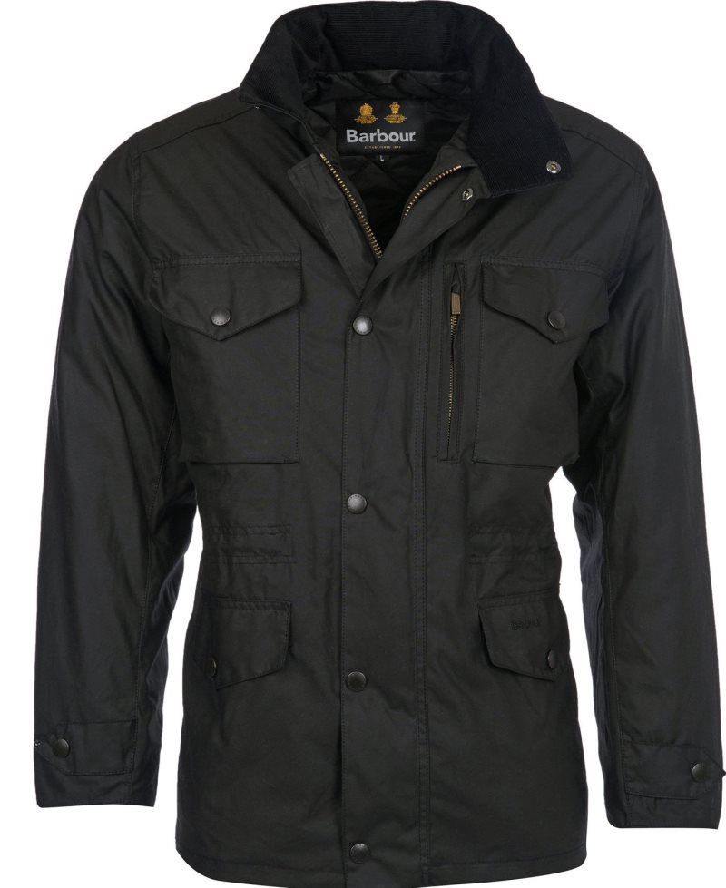 Barbour Sapper Wax Jacket Olive | XAS016785