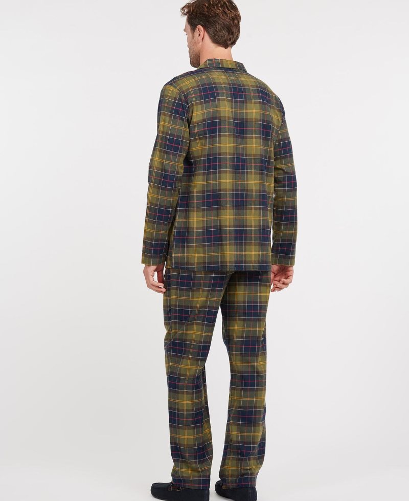 Barbour Schlafanzug-Set Laith Red Tartan | PAT741806