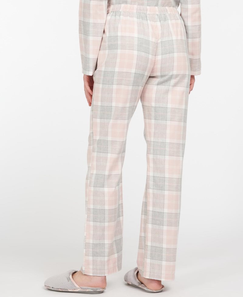 Barbour Schlafanzughose Nancy Pink Tartan | NZS602548