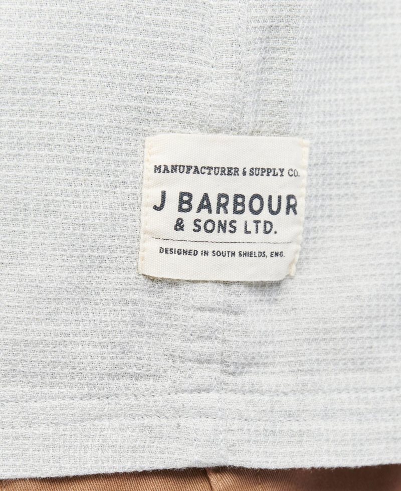 Barbour Seaford Overshirt Stone Marl | HIO827160