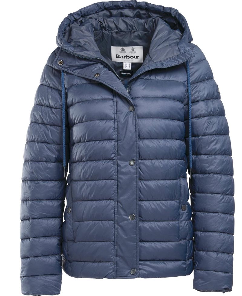 Barbour Seaholly Quilted Jacket Dark Oyster | NUO405819