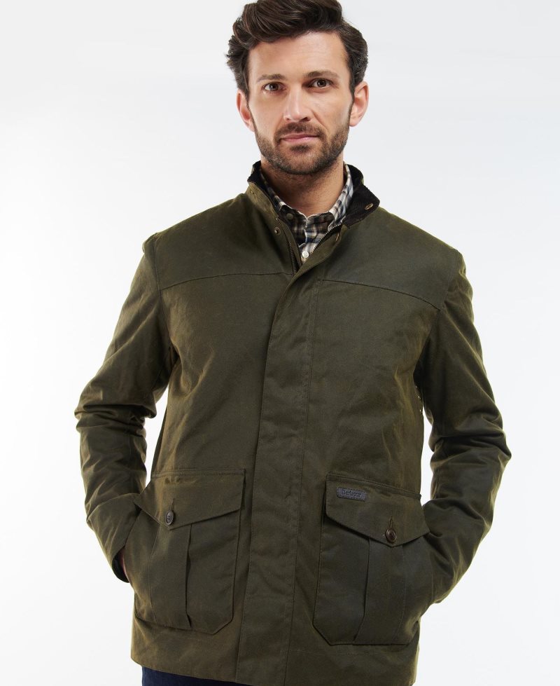 Barbour Sheldon Wax Jacket Brown | RXY103547