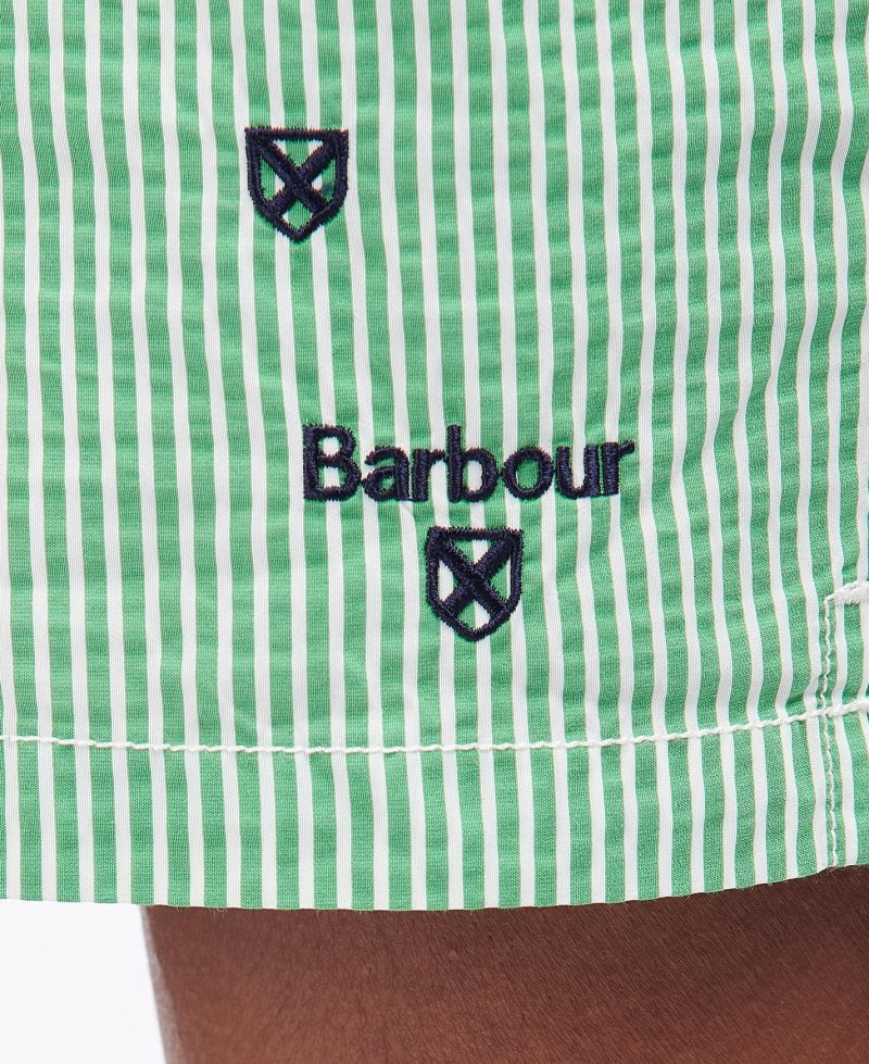 Barbour Shield Swim Shorts Green | ZPN946807