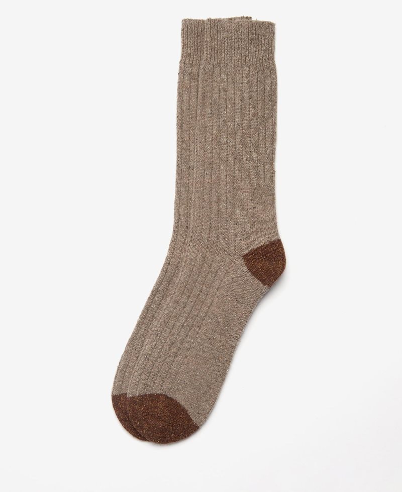 Barbour Socken Houghton Biscuit | PQH724381