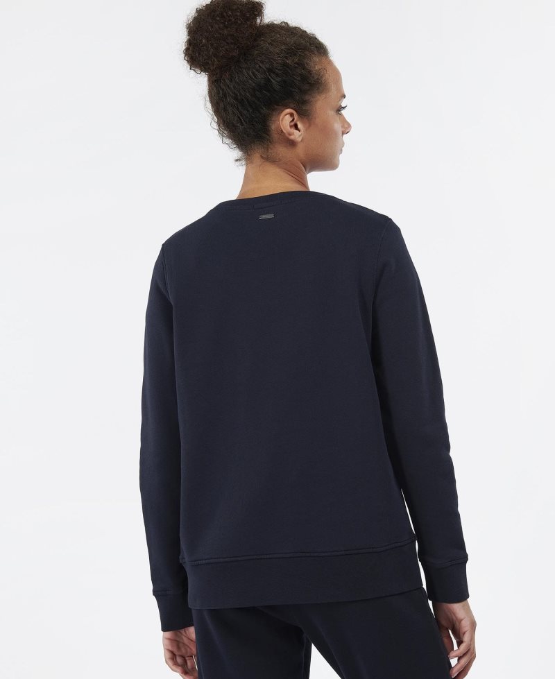 Barbour Southport Sweatshirt Navy | FPH723918