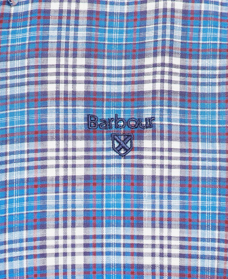 Barbour Spillman Shirt Blue | YUD851762