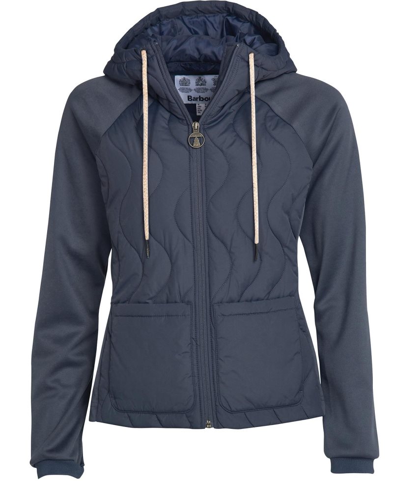 Barbour Strathmore Sweatshirt Summer Navy | UQL987350