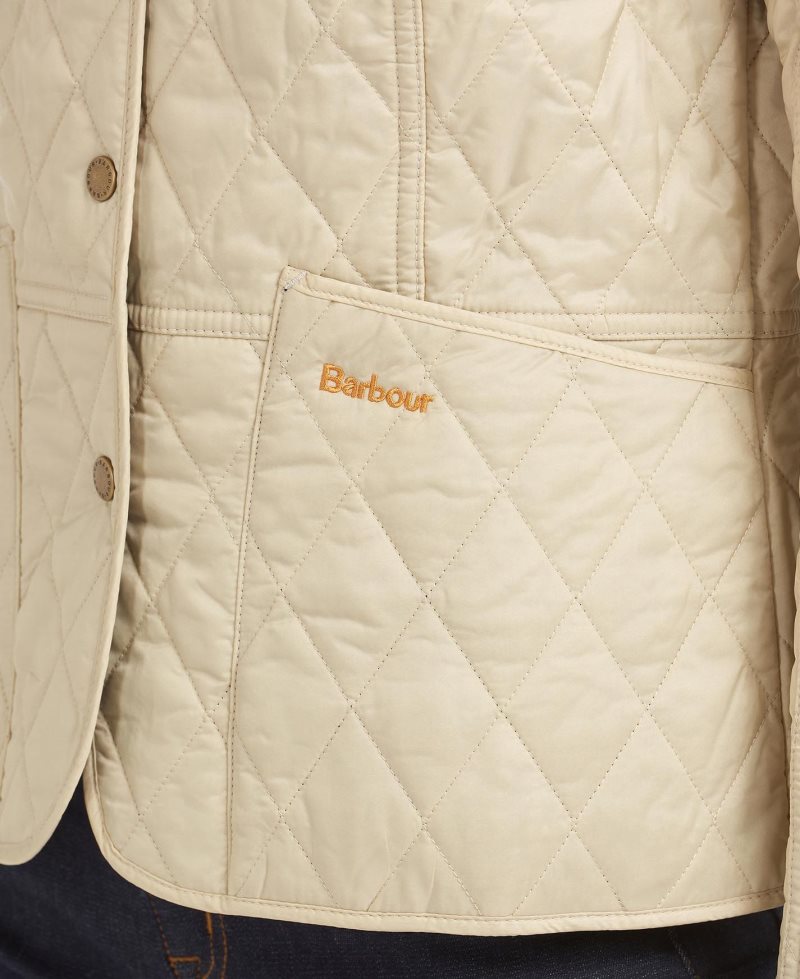 Barbour Summer Liddesdale Quilted Jacket Navy Pearl | BLZ321869