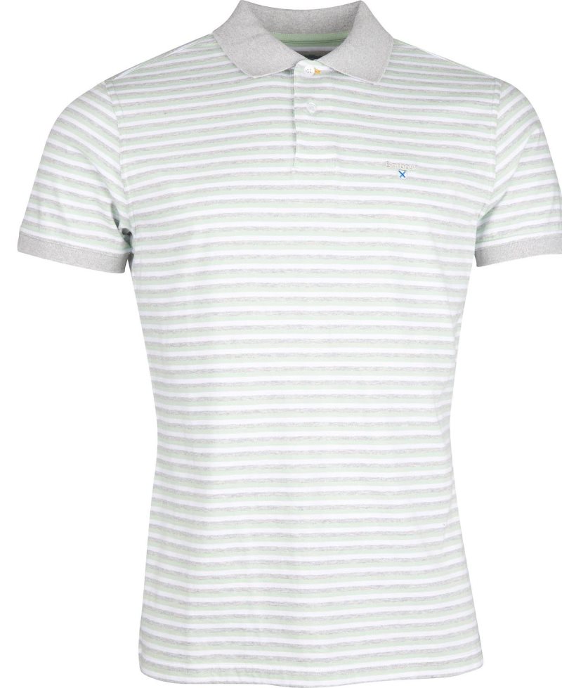 Barbour Swinden Polo Shirt Dutsy Mint | CAW563907