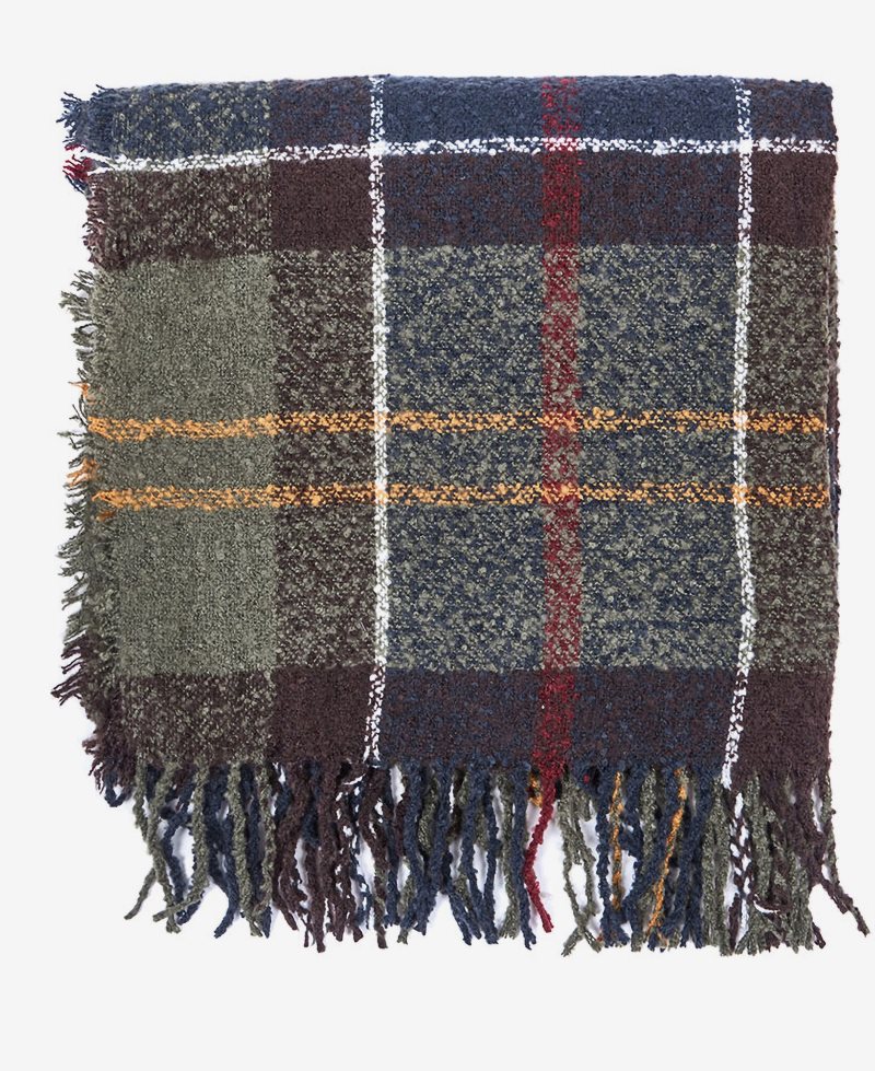 Barbour Tartan Boucle Scarf Classic | UIJ612805