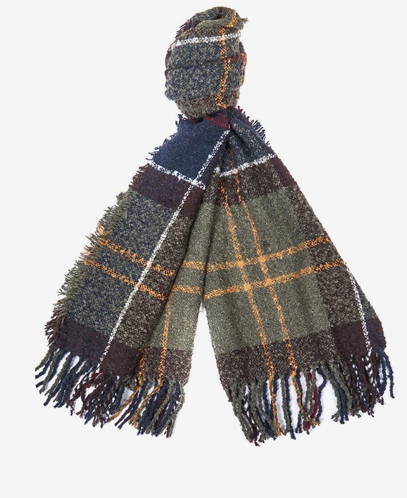 Barbour Tartan Boucle Scarf Classic | UIJ612805