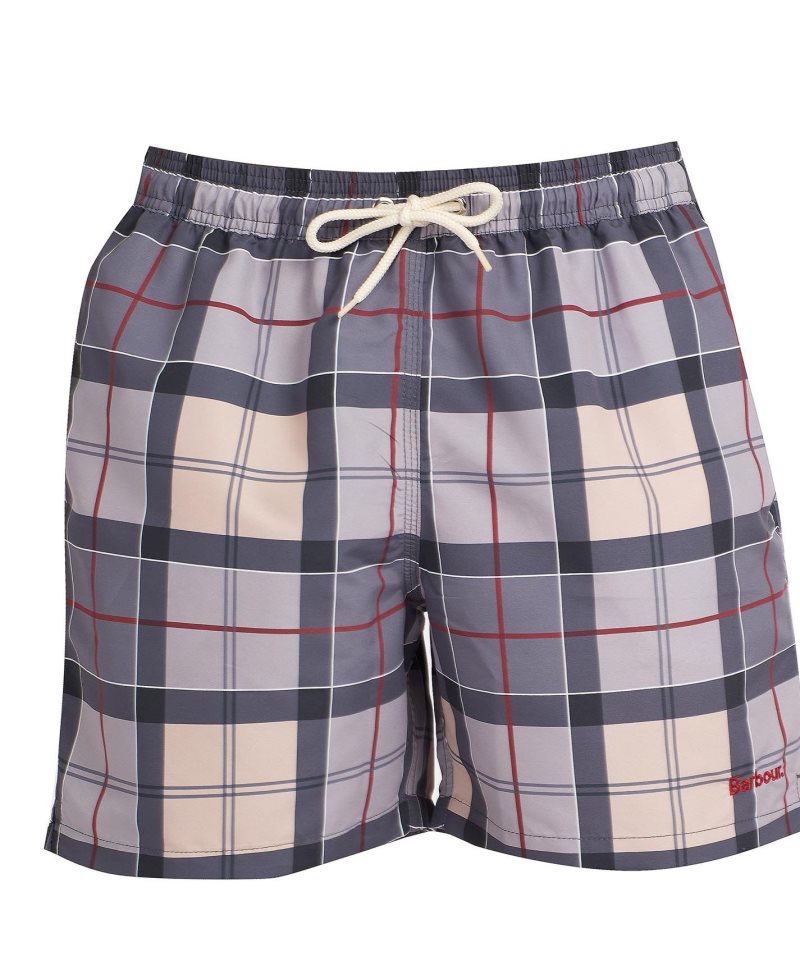 Barbour Tartan Swim Shorts Classic Tartan | AWL351678