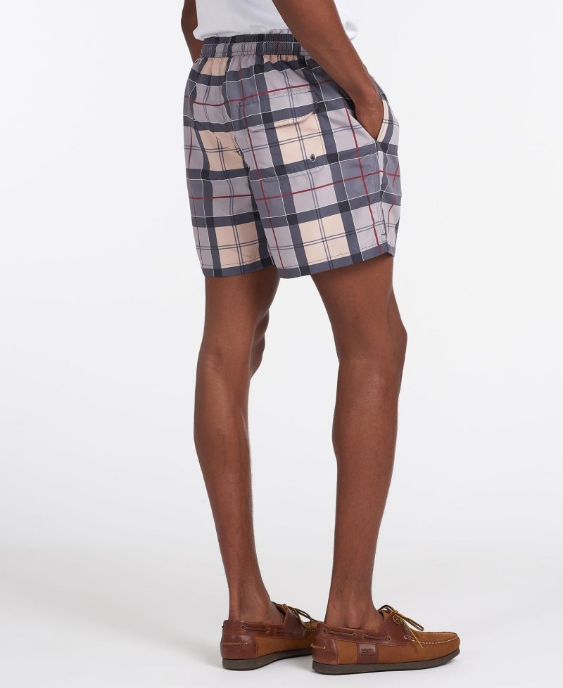 Barbour Tartan Swim Shorts Classic Tartan | AWL351678