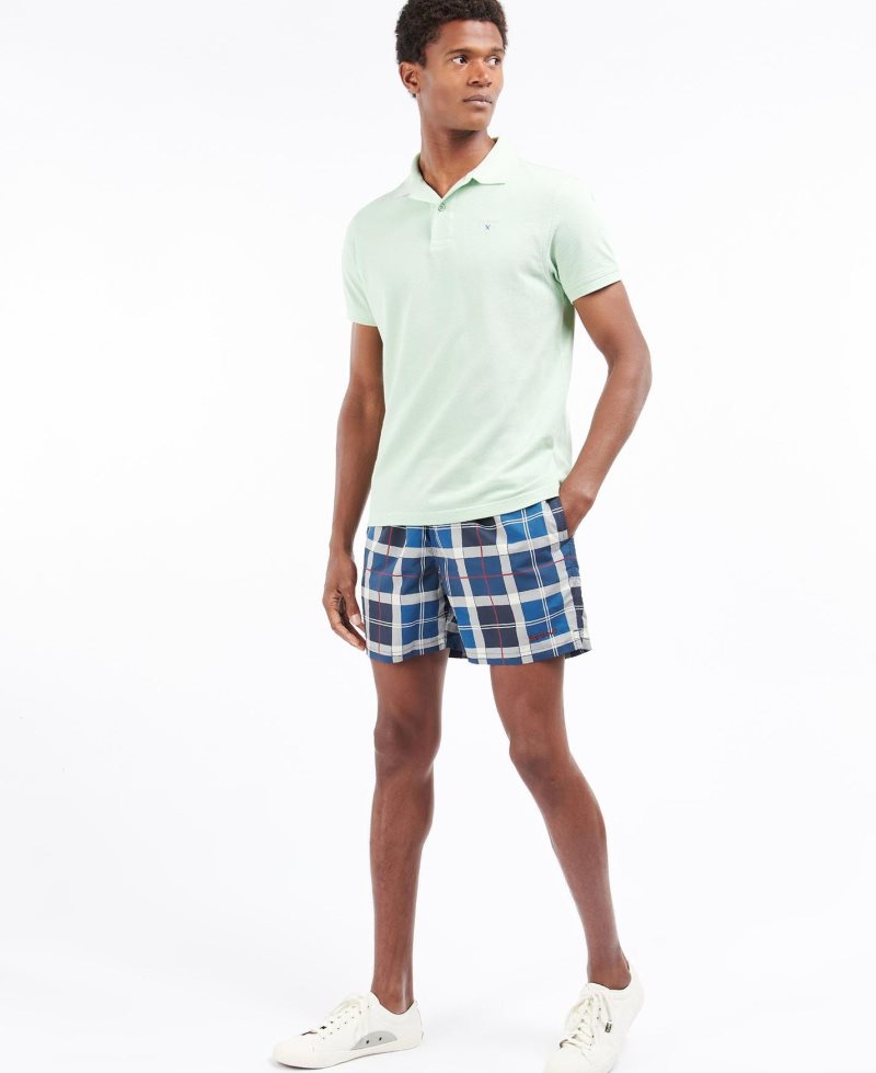 Barbour Tartan Swim Shorts Classic Tartan | HMB503748