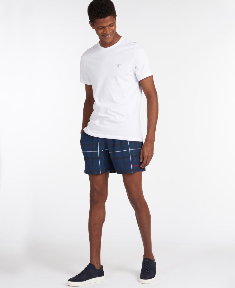 Barbour Tartan Swim Shorts Classic Tartan | PKE812436