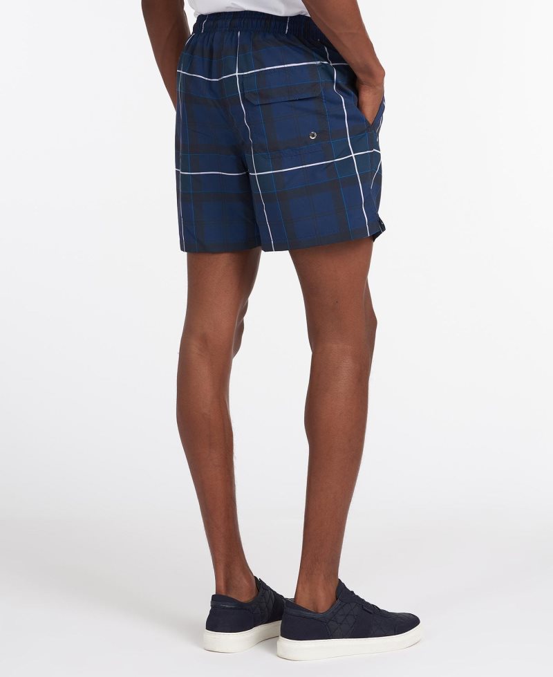 Barbour Tartan Swim Shorts Classic Tartan | PKE812436